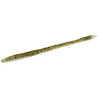 Zoom Trick Worm 6.5" Green pumpkin flash