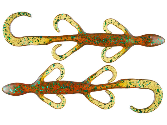 Zoom Lizard 6" Gourd Green