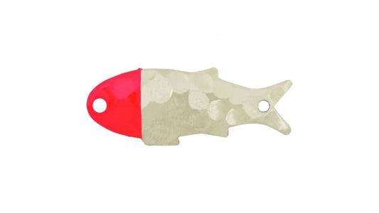 Worden's Triple Teazer 5/64oz Hammered Silver Red