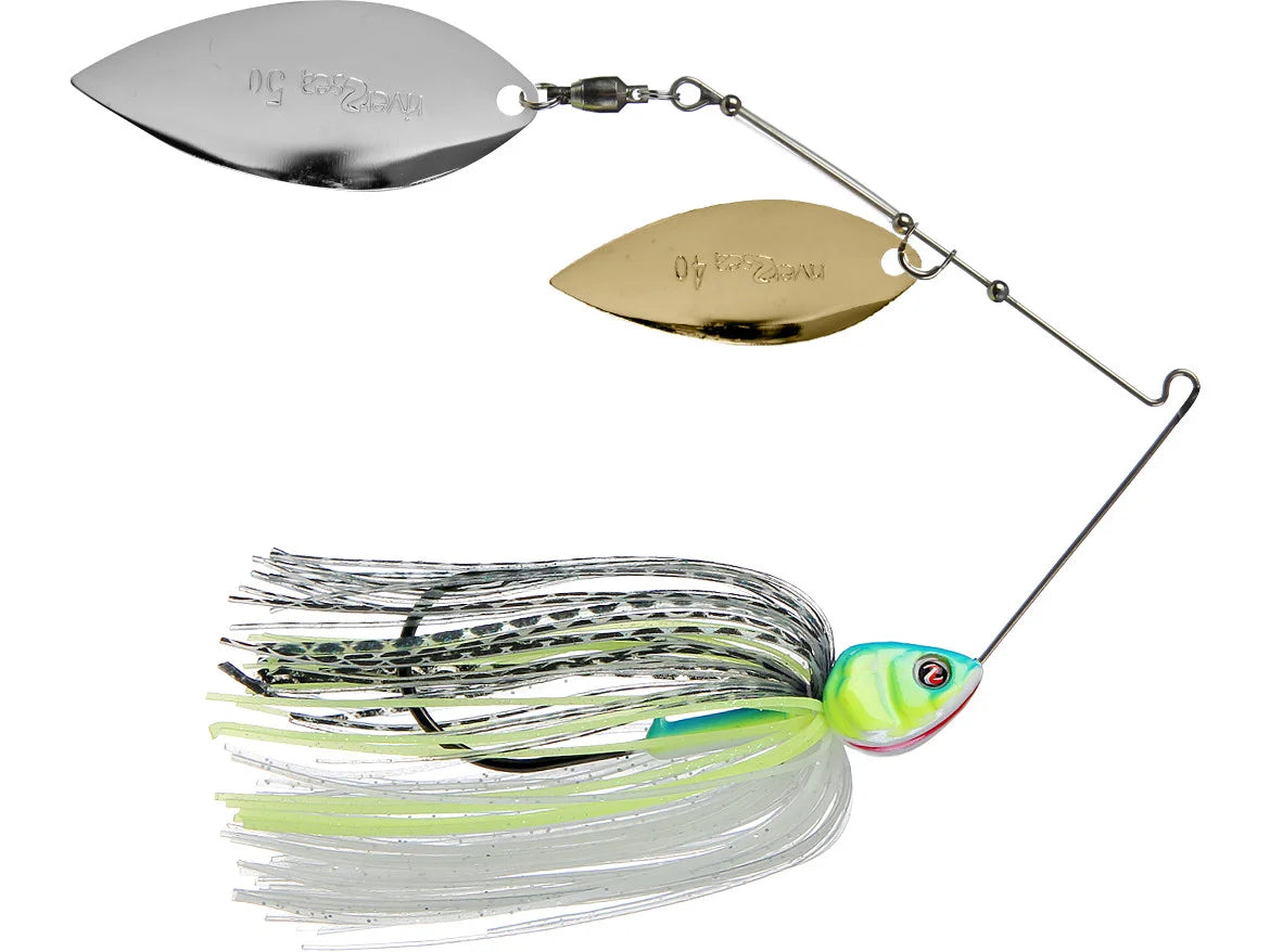 River2Sea Ish Monroe Bling Double Willow Spinnerbait 1/2oz I know it