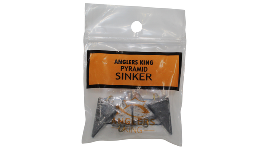 Anglers King Pyramid Sinker 3oz 2pk