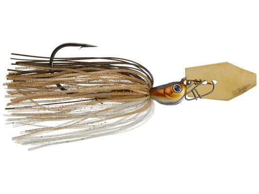 Z-Man Evergreen Chatterbait Jack Hammer Gold Shiner 1/2oz