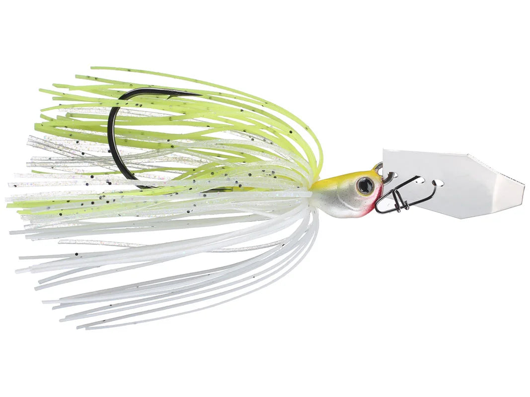 Z-Man Evergreen Chatterbait Jack Hammer Chartreuse White 1/2oz
