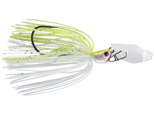 Z-Man Evergreen Chatterbait Jack Hammer Chartreuse White 1/2oz