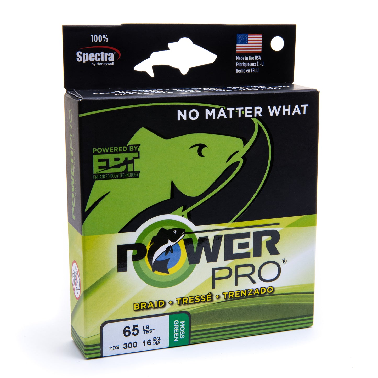 PowerPro PowerPro, 15 lb 3000 yd Hi-Vis Yellow