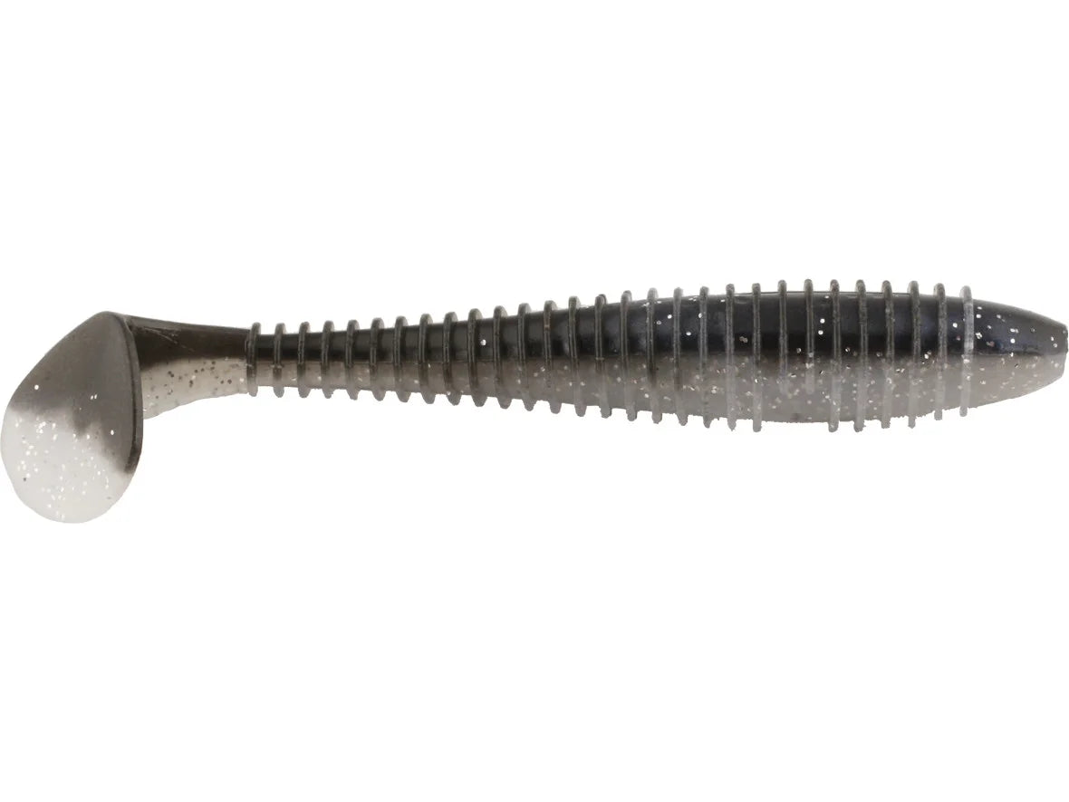 Keitech Swing Impact FAT Swimbait 4.8 Black Shad