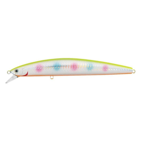 Daiwa SP Minnow Floating Laser Chartreuse Rainbow