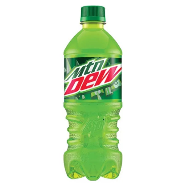 Mountain Dew 20 oz Bottle