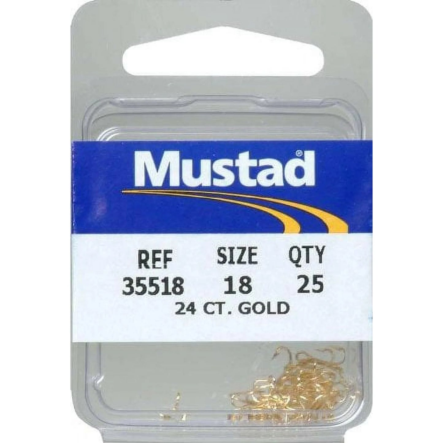 Mustad Treble Hook Gold size 16