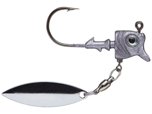 1st Gen Jaw Dropper Underspin 2pk 2/0 1/4oz Naked Shad
