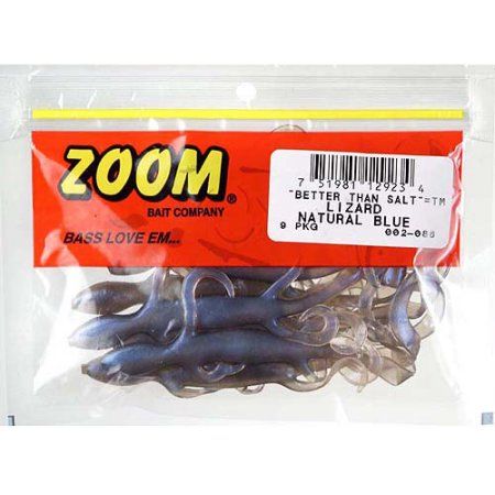 Zoom Lizards 6" Natural Blue