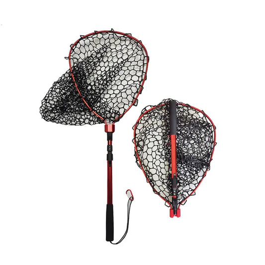 48.4in Large Size Premium Aluminum Alloy Fishing Ne