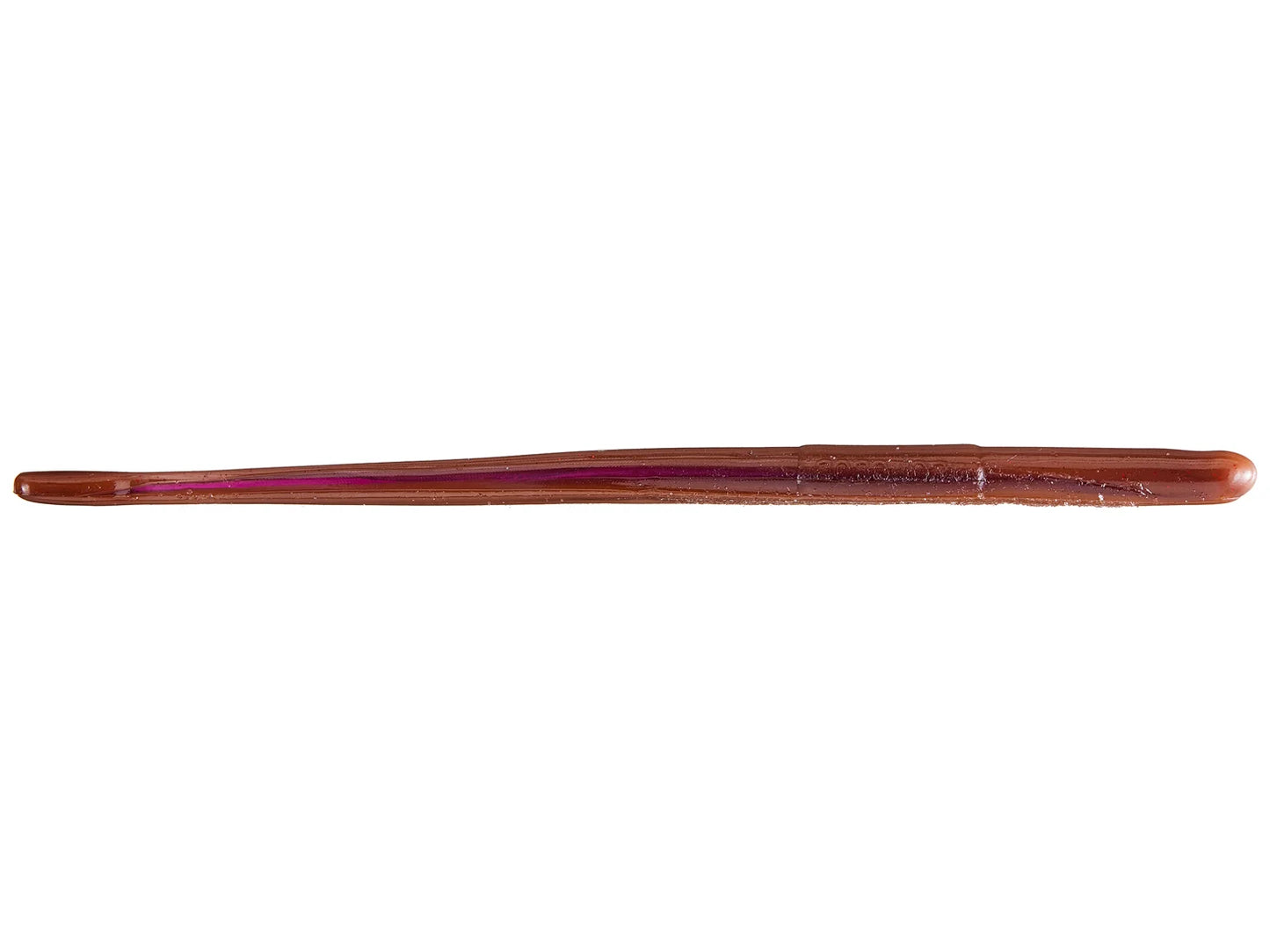 Roboworm Straight Tail Worm, 7'' Oxblood/Red Flake 8pk