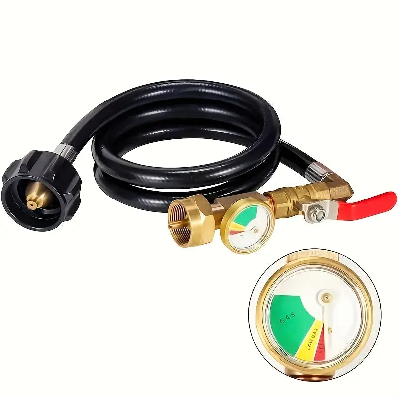 High Pressure 36" Propane Fill Adapter Hose