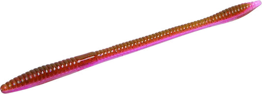 Zoom Trick Worm 6.5" Raspberry Shad
