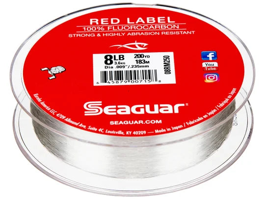 Seaguar Red Label Fluorocarbon Line 4Ib
