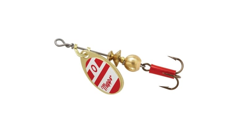 Mepps Aglia Plain Spinners 1/8oz Red White