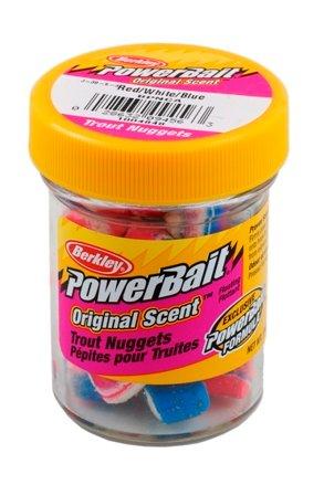 Berkley / PowerBait Power Nuggets- Red, White, Blue