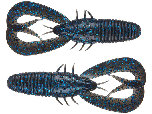 6th Sense Stroker Craw Black N Blue Flake