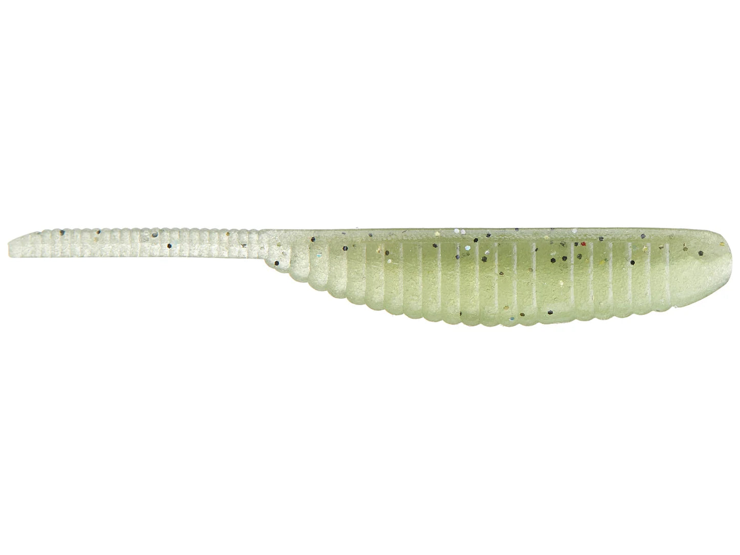 Yamamoto 3.75" Shad Shape Worm Hologram Gold Blk