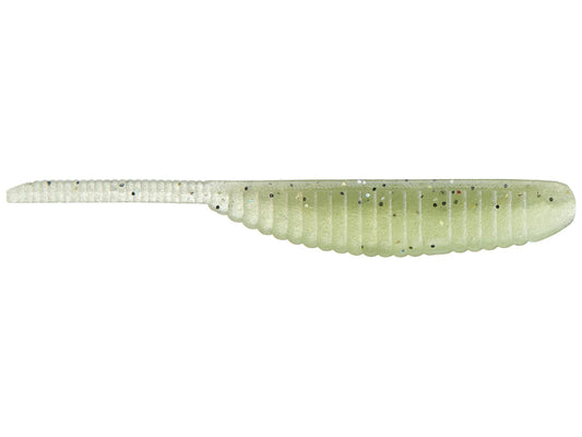 Yamamoto 3.75" Shad Shape Worm Hologram Gold Blk