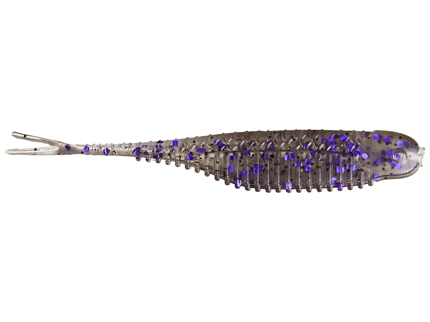 Great Lakes Finesse Hover Minnow 2.75" Smoke Clear Purple Flake