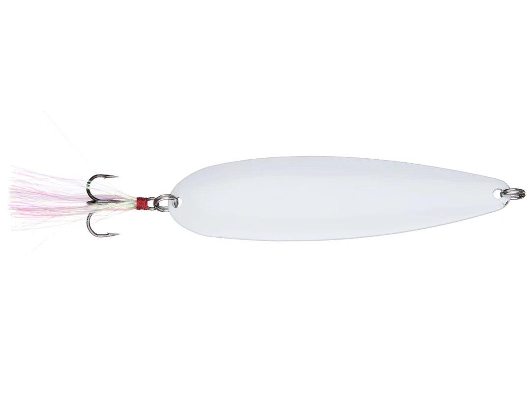 Nichols Lake Fork Flutter Spoon Snow 1 1/8oz