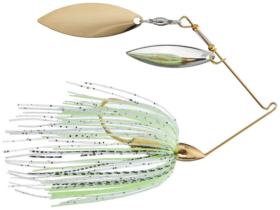 War Eagle Gold Screamin Eagle Spinnerbait 1/2 oz Willow Gold Spot Remover