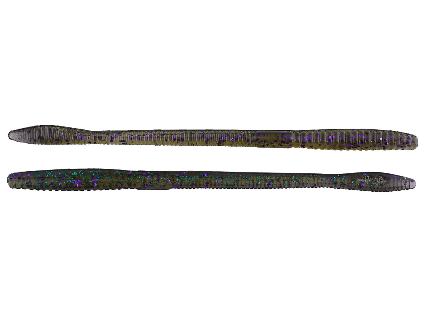 Xzone Lures Deception Worms 12pk 6" Sprayed Grass