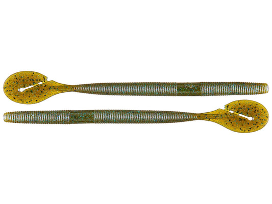 Yamamoto 7" Speed Senko Green Pumpkin Blue