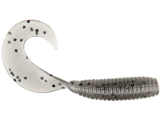 Yamamoto Single Tail Grubs 5" Smoke Blk