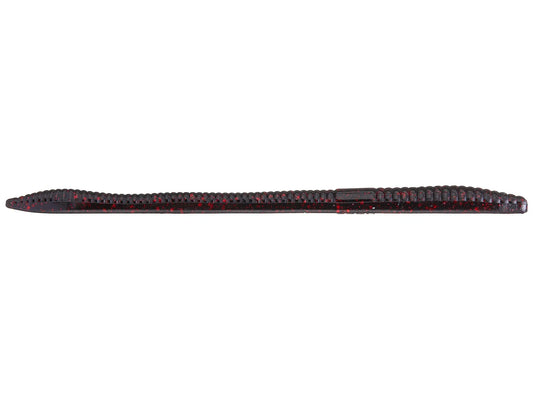 Zoom Trick Worm Black Red Glitter