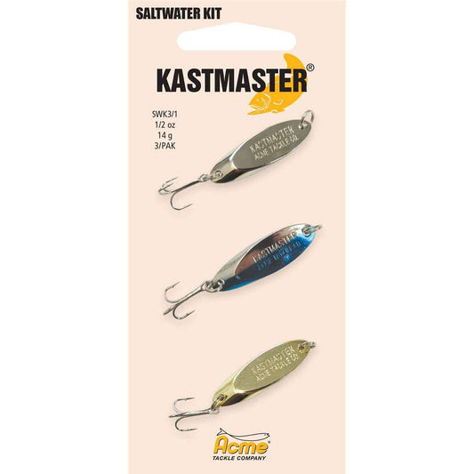 Acme Tackle Kastmasters 1/4oz Variety Pack