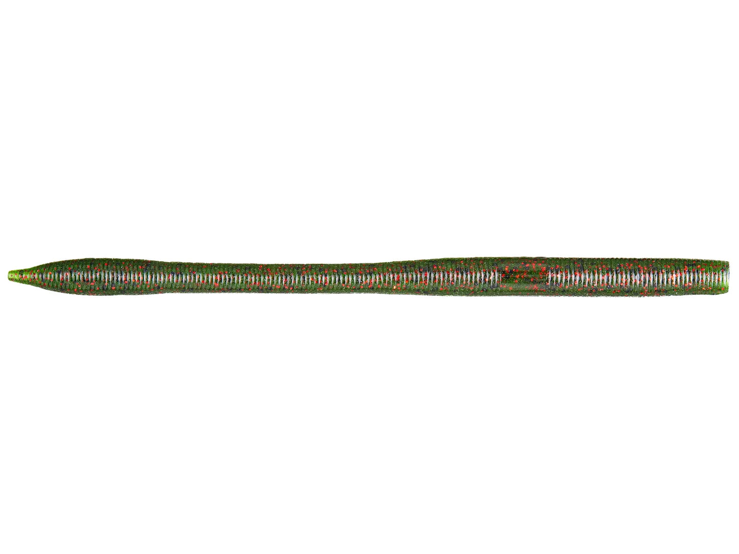 Yamamoto Sensei Straight Tail Worm 6" Watermelon Black and Red Flake