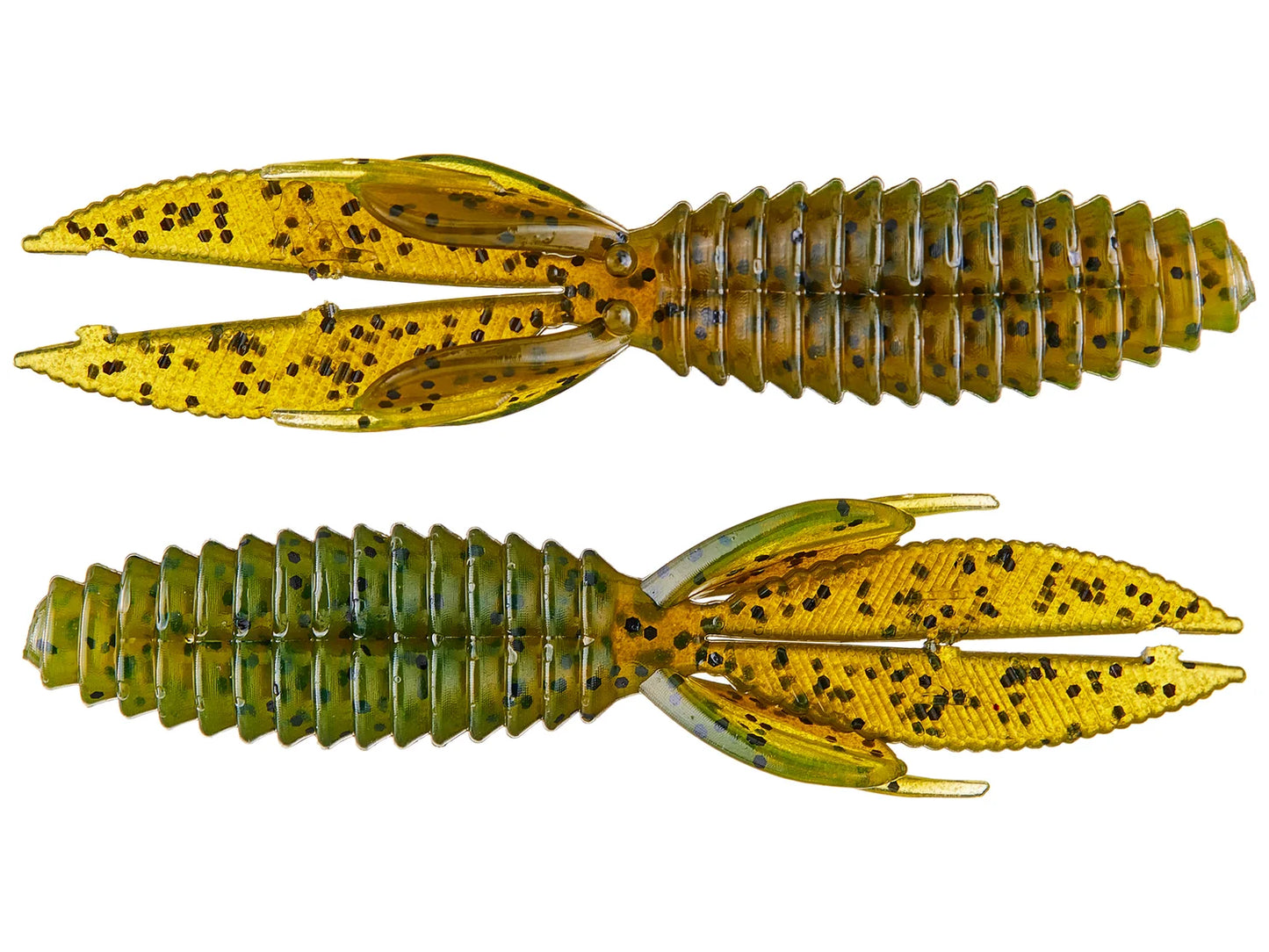 Reaction Innovations Smallie Beaver 3.50 Watermelon Green Pumpkin