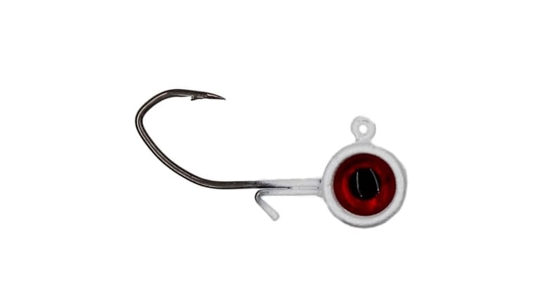Anglers King Pill Shape Jigheads 1/16oz White