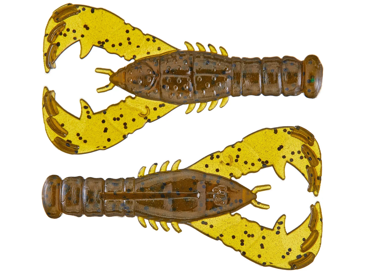 Yamamoto 3" Yama Craw Green Pumpkin Black
