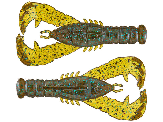 Yamamoto 4" Yama Craw Green Pumpkin Blue