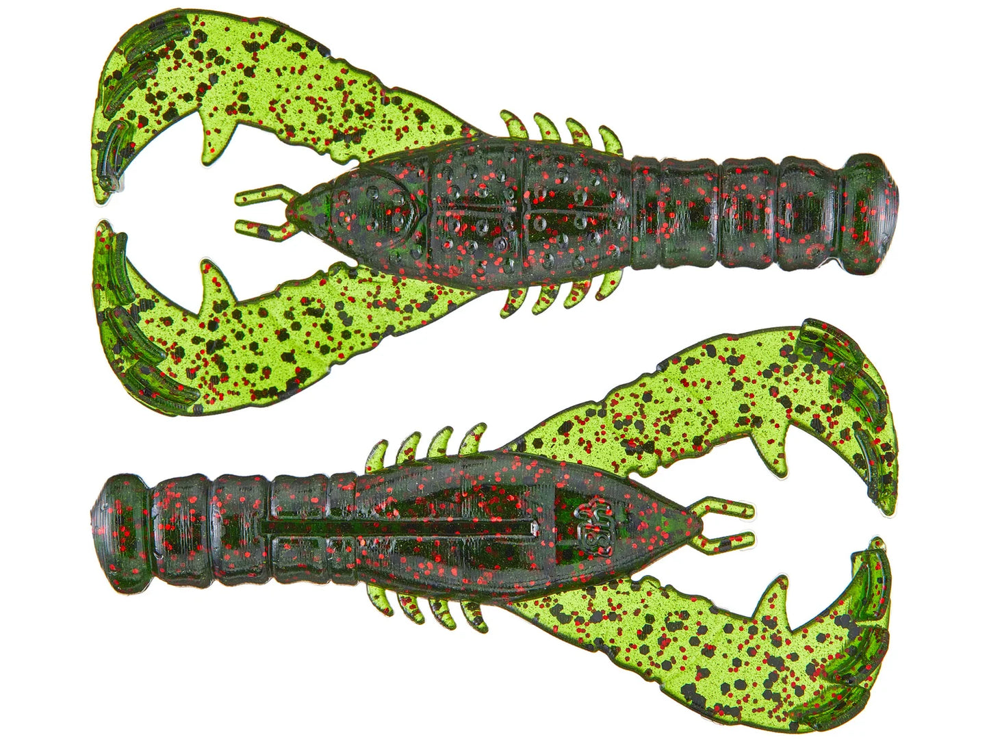 Yamamoto 3" Yama Craw Watermelon Black Red