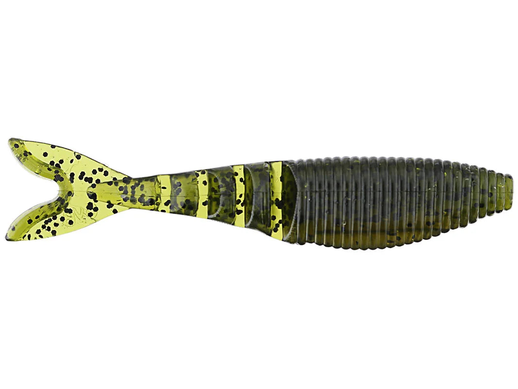 Yamamoto Zako Swimbait 4" Watermelon Blk